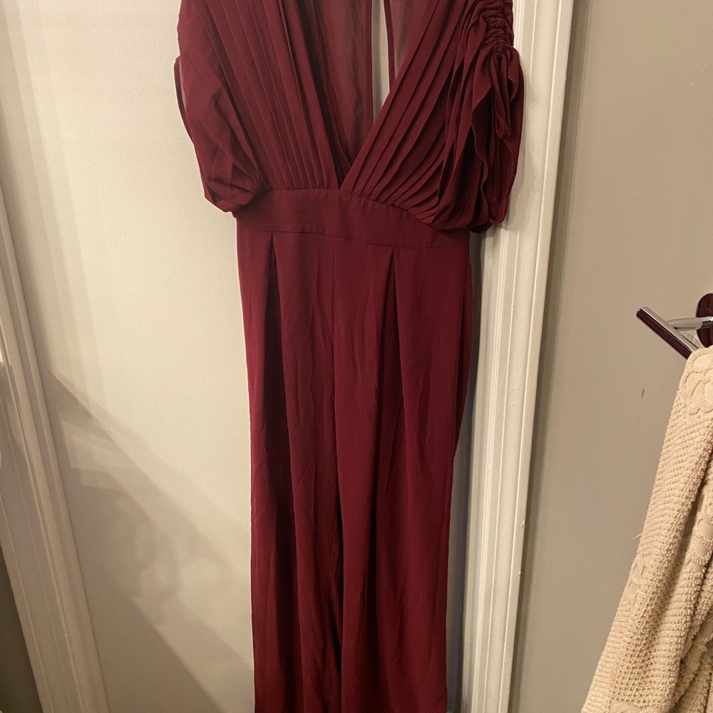 Burgundy Jumper.